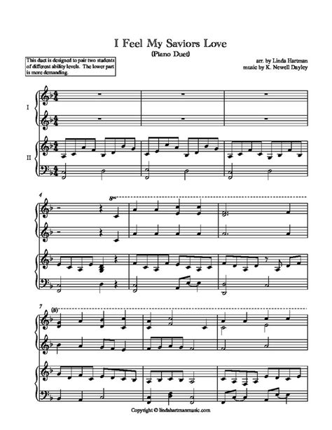 Composition Year, 1873. . Free lds sheet music duets